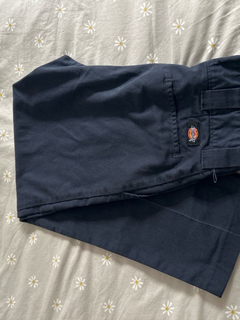 Dickies Men’s Navy Straight-Leg Work Chinos